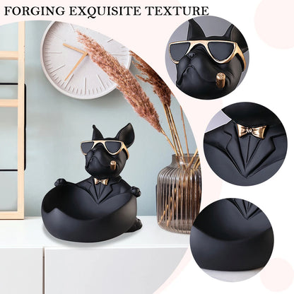 French Bulldog Sculpture Tray Ornament