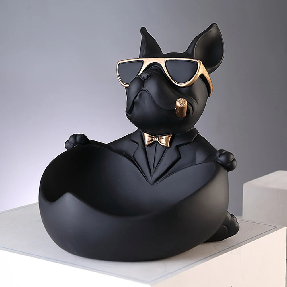 French Bulldog Sculpture Tray Ornament